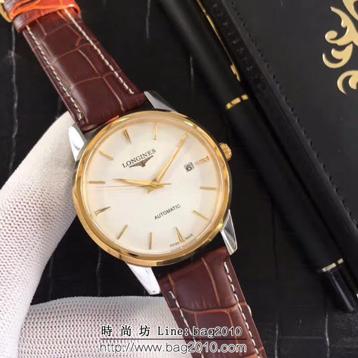 LONGINES浪琴 全自動機械 男士腕表 WSS0381